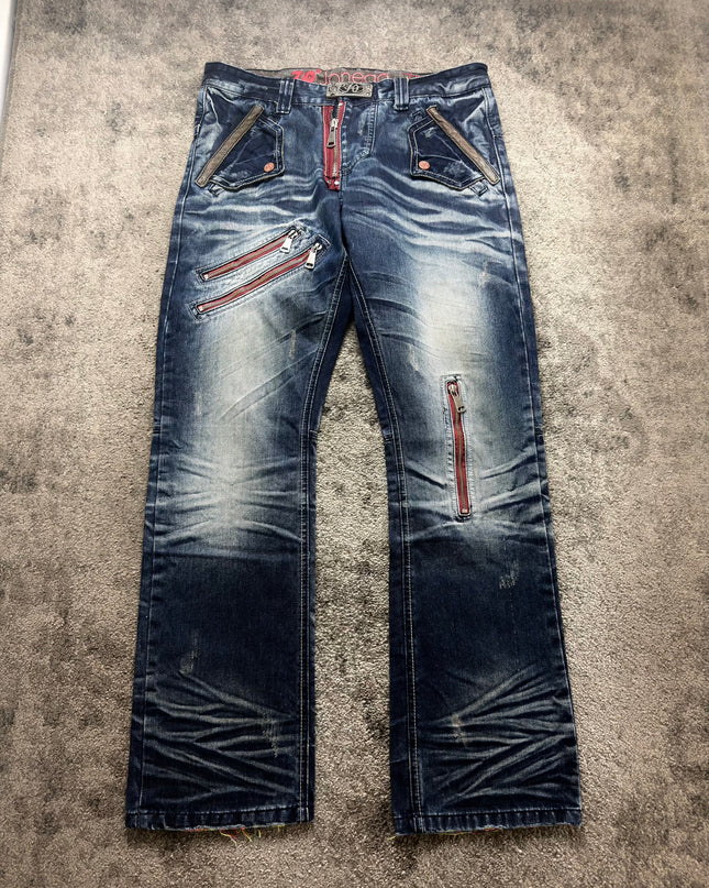 JONEAA "CRIMSON ZIPPER" DENIM