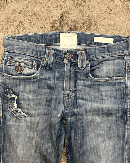 TAVERNI "ECLIPSE STITCH" DENIM