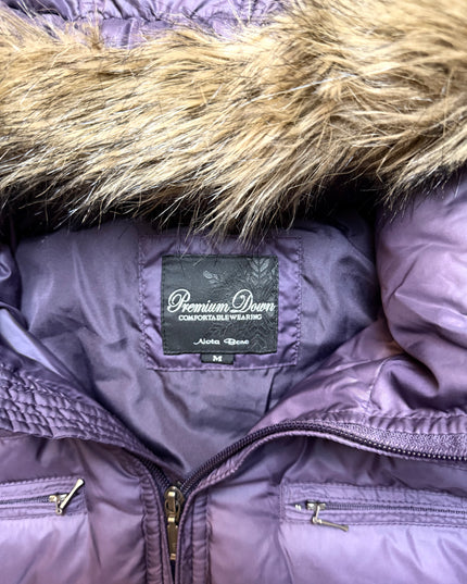 TAKEO KIKUCHI "VIOLET DRIFT" PUFFER