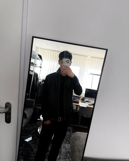 INTHEATTIC "SHADOW ZIP HYBRID" HOODIE (S-M)