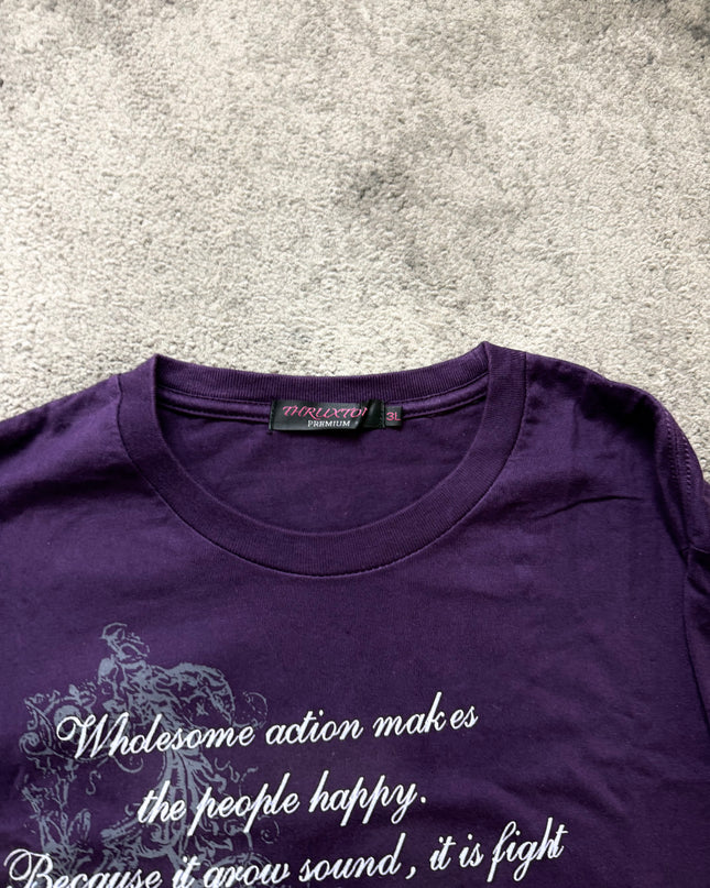 THRUXTON "PURPLE KNOWLEDGE" LONGSLEEVE (L)