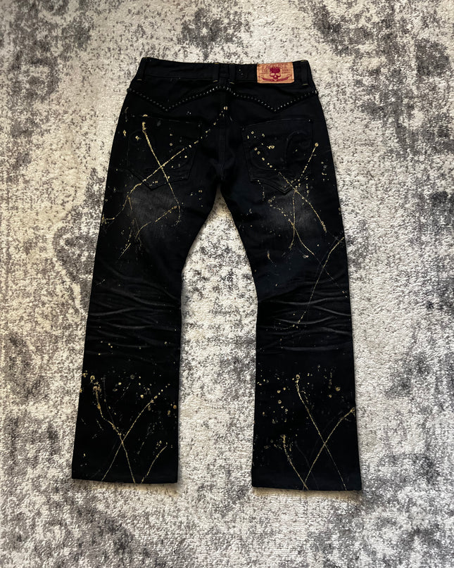 LAGUST SPLATTER DENIM