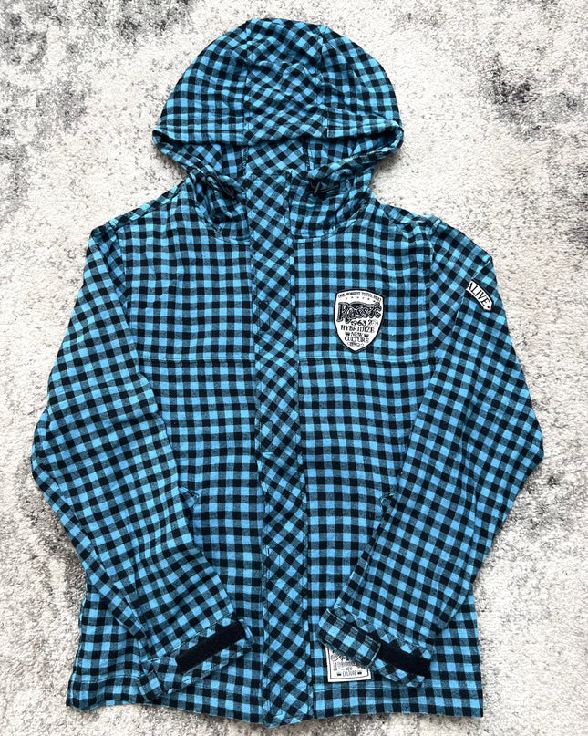 RUSS-K HOODED FLANNEL