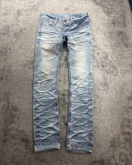 MURDER LICENSE "ICE FADE RUNNER" DENIM (S)