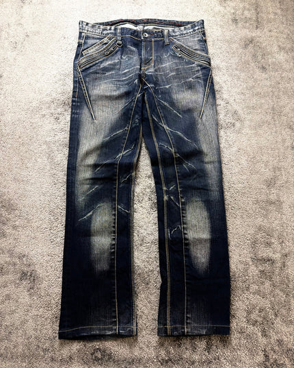 NICOLE CLUB "SILENT FRACTURE" DENIM