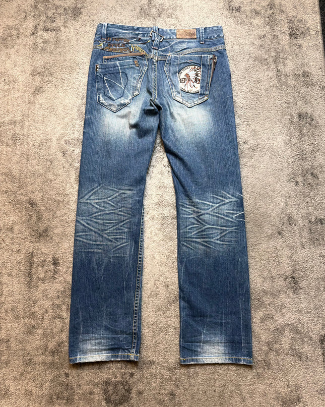 RED PEPPER "RADIANT FLASH" DENIM