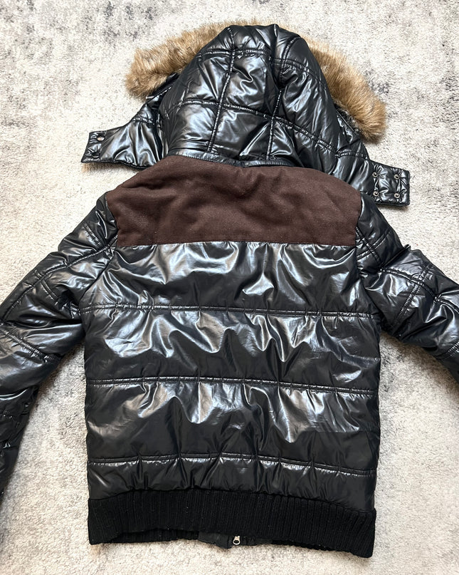 BASQUIAT "NOIR URBAN" PUFFER