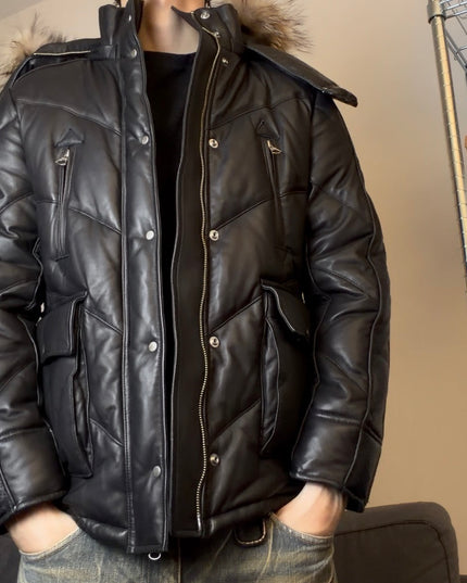 ABAHOUSE "MIDNIGHT ARMOR" PUFFER