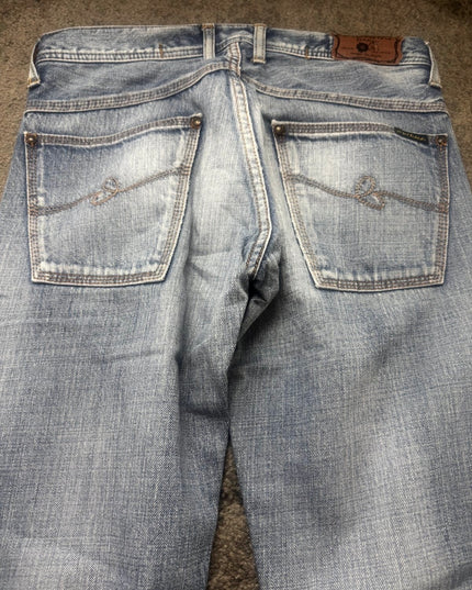 BLUE WAY "ICE FADE FLARE" DENIM (S)