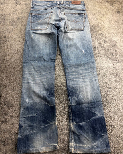 BLUE WAY "FROZEN VEINS" DENIM (S)