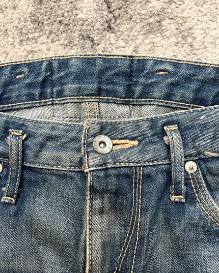 MR OLIVE "PAINTED GHOSTS" DENIM