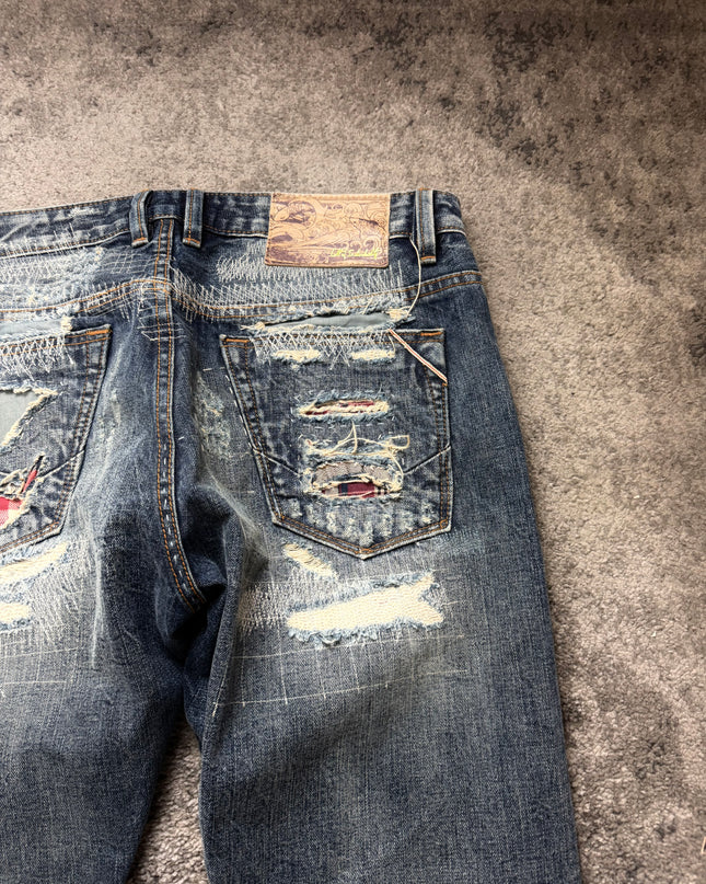 LOLITA "NEON FADE RITUAL" DENIM