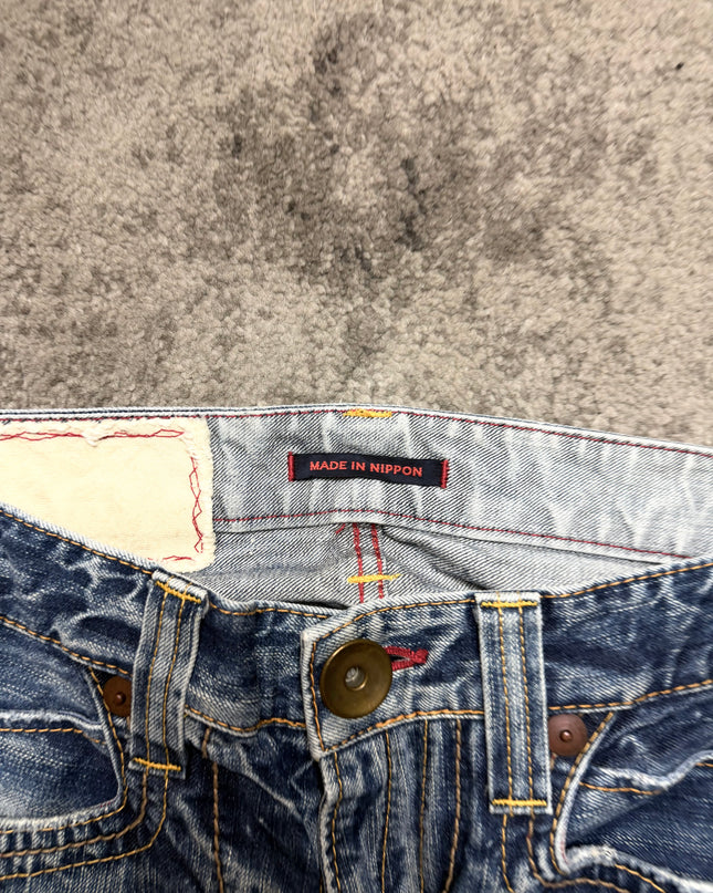 BLUE WAY "AFTERIMAGE FADE" DENIM