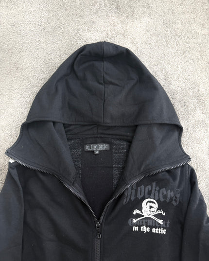 INTHEATTIC "UNION JACK REBELLION" ZIP HOODIE (S-M)