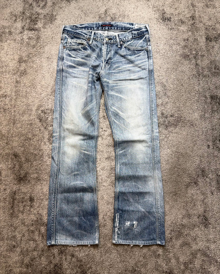 BLUE WAY "NEO ARCHIVE INDIGO" DENIM