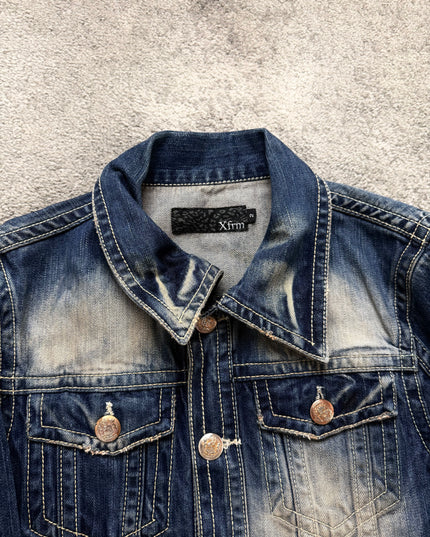 XFRM "CLOUD FADE" DENIM JACKET (M)