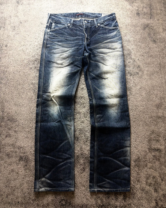 BLUE WAY "DARK FADE" DENIM