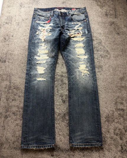 LOLITA "NEON FADE RITUAL" DENIM