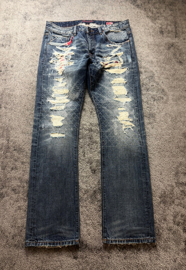 LOLITA "NEON FADE RITUAL" DENIM