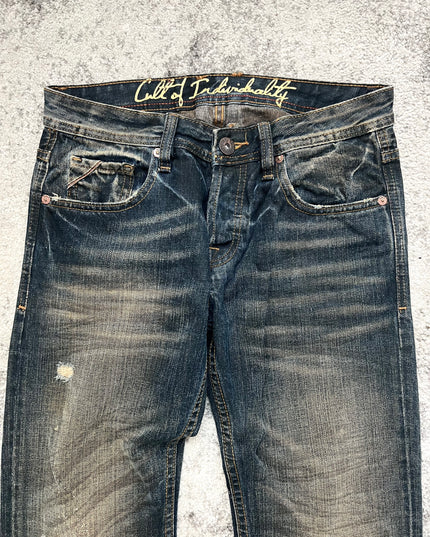 CULT OF INDIVIDUALITY “FADING YOUTH” DENIM