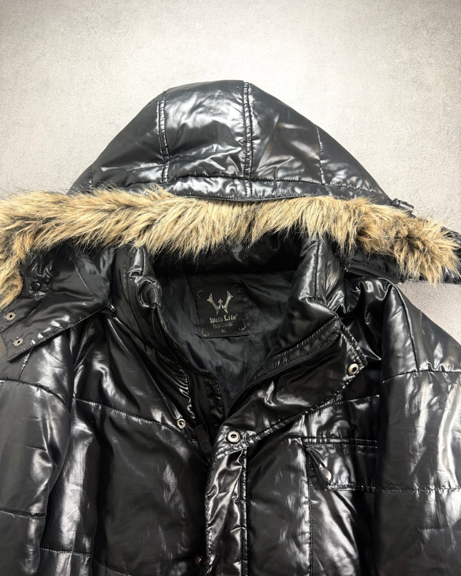 WILD LIFE "BLACK NOMAD" PUFFER (XXL)