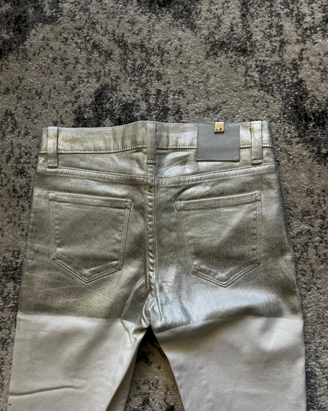 ALYX SILVER WHITE SKINNY DENIM