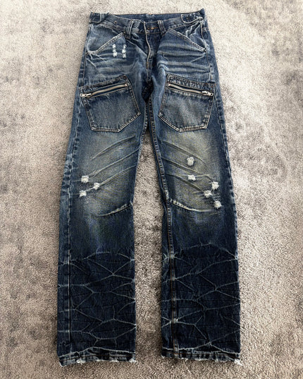 HEISEI "ZIP CARGO" DENIM (S)