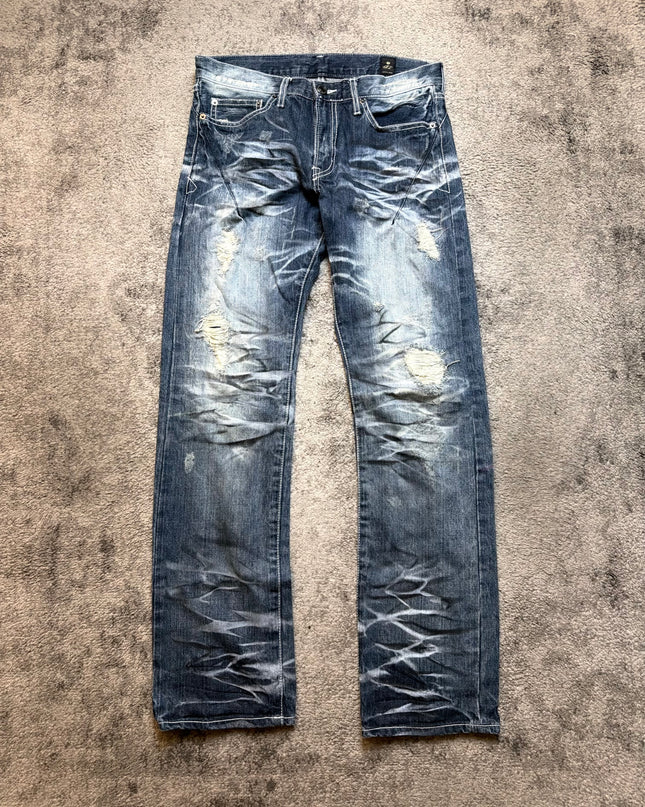 SEMANTIC DESIGN "BROKEN WAVE" DENIM