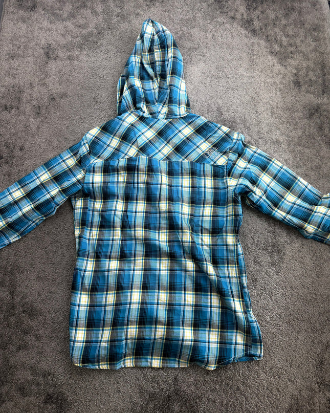 RUSS K "SKYLINE HOODED" FLANNEL (M)