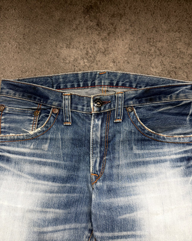 BLUE WAY "PALE HORIZON" DENIM