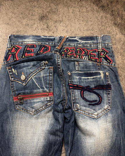 RED PEPPER "FADED VOLTAGE" DENIM