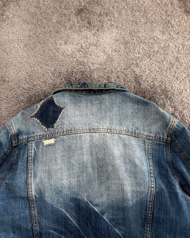 JACKROSE "CRASH FADE" DENIM JACKET