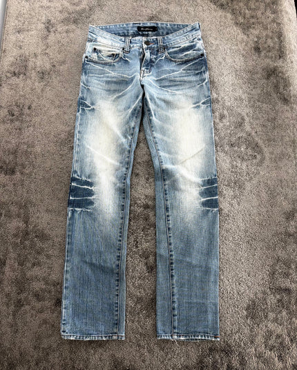 ROOT THREE "BLEACHED MIRAGE" DENIM (S-M)