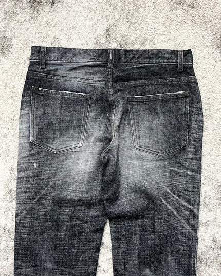 LOUNGE LIZARD "ASH FADE" DENIM