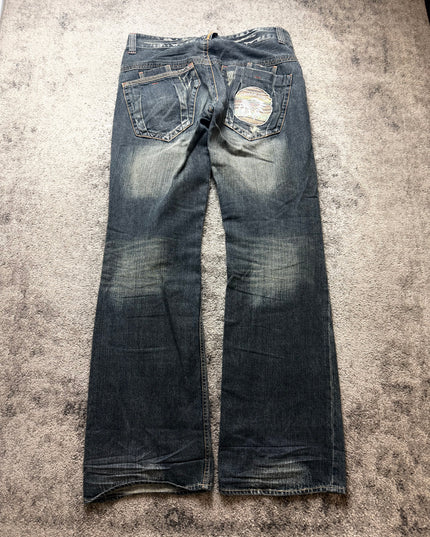 ROOT THREE "TRIBAL FLARE" DENIM
