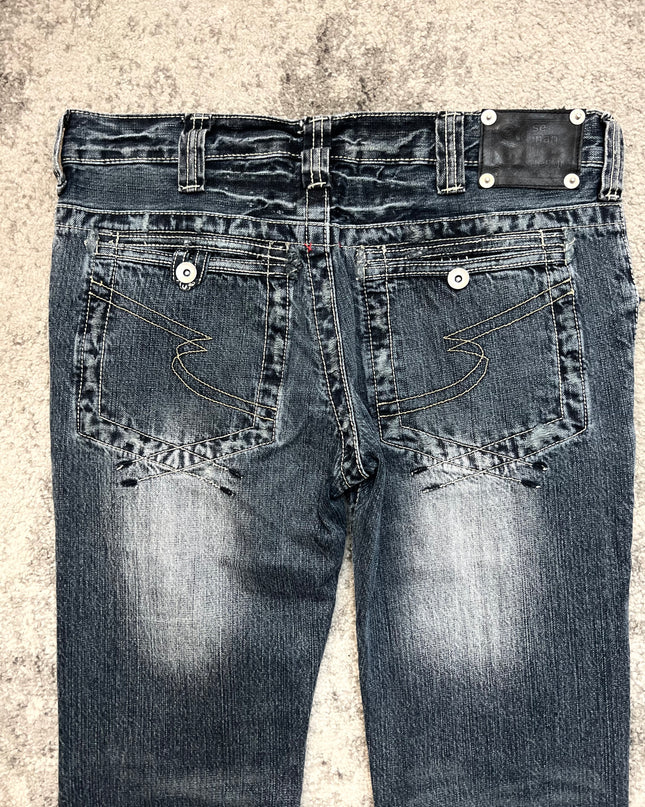 SEMANTIC DESIGN "ASPHALT DISSONANCE" DENIM