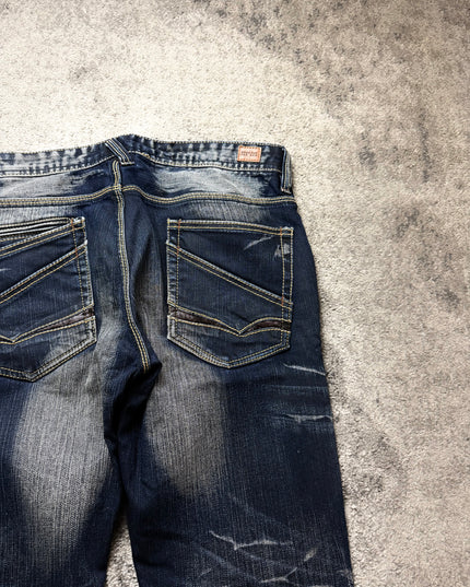 NICOLE CLUB "SILENT FRACTURE" DENIM