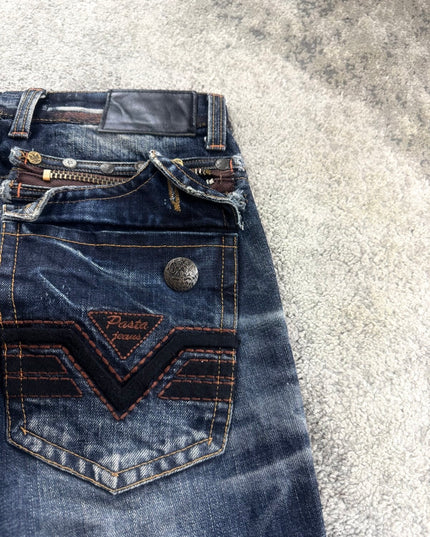 PASTA DENIM "MIDNIGHT SCAR" DENIM (S)