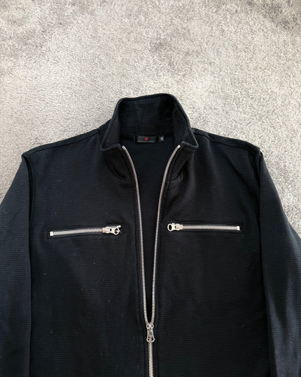 CUSTOM CULTURE "DUAL ZIP MINIMAL" JACKET (M)