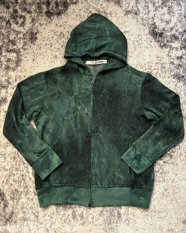 KEY ZIP HOODIE GREEN