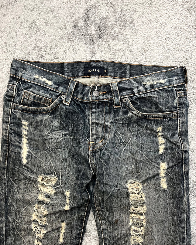 K.U.I "ASHES & FRAGMENTS" DENIM