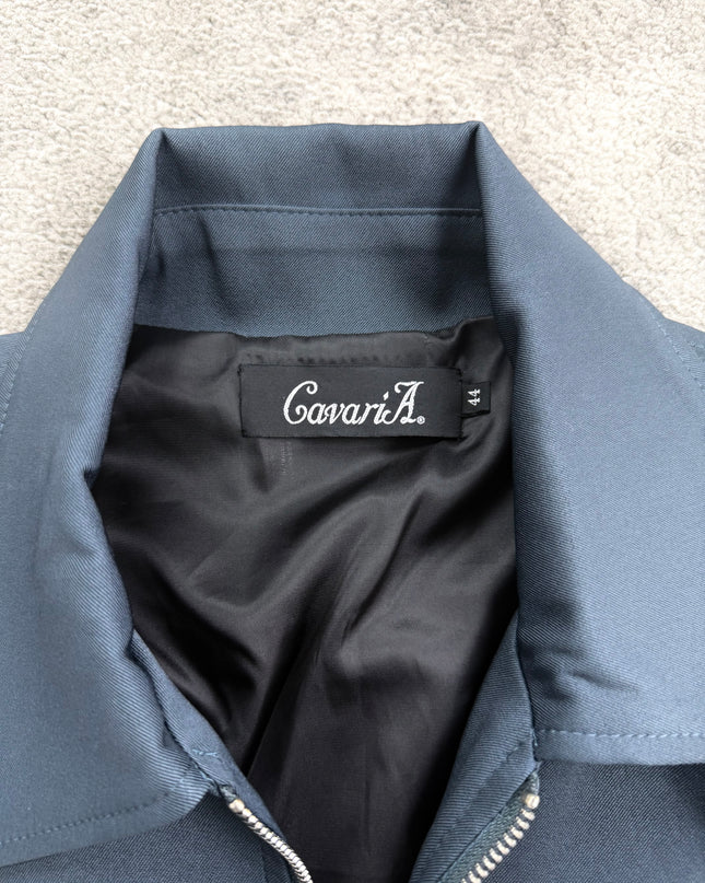 CAVARIA "MINIMAL ZIP BLOUSON" JACKET (S-M)