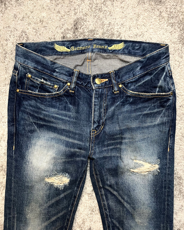 GENNARO "SHATTERED GRACE" DENIM