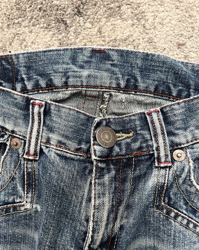 RATTLETRAP "FRACTURED INDIGO RELIC" DENIM