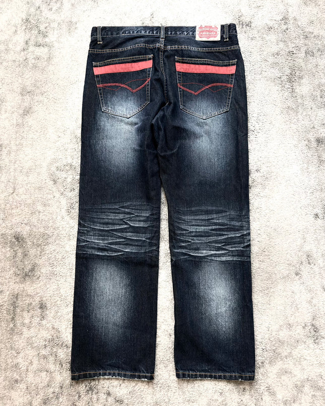 AMORE PURO "CRIMSON FADE" DENIM