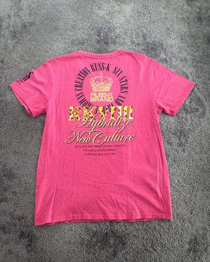 RUSS K "NEON REBELLION" TEE (M)