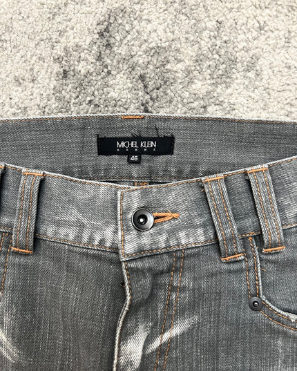 MICHEL KLEIN "GHOST STATIC" DENIM