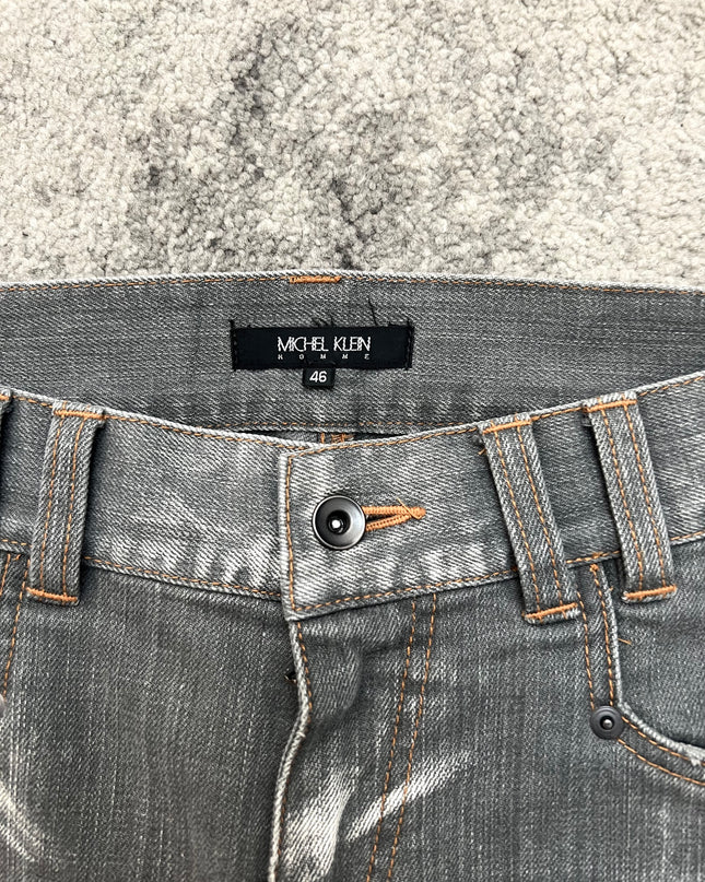 MICHEL KLEIN "GHOST STATIC" DENIM