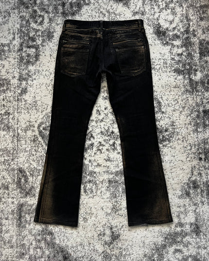 KEY GOLD WAX DENIM