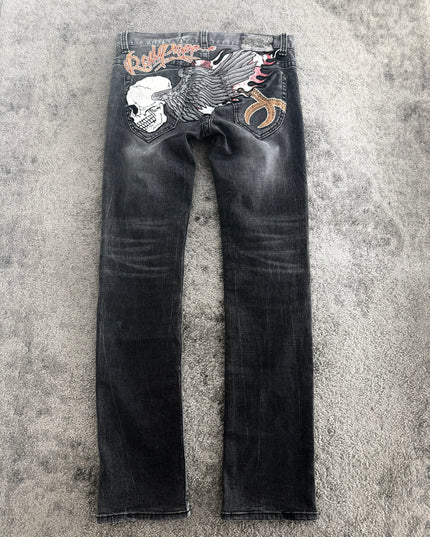RED PEPPER "SHADOW FADE" DENIM (M)
